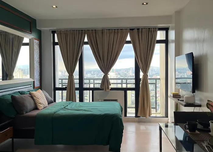 Gramercy Luxe Studio W Balcony And City View - Pet Friendly, Unli Pool & Gym